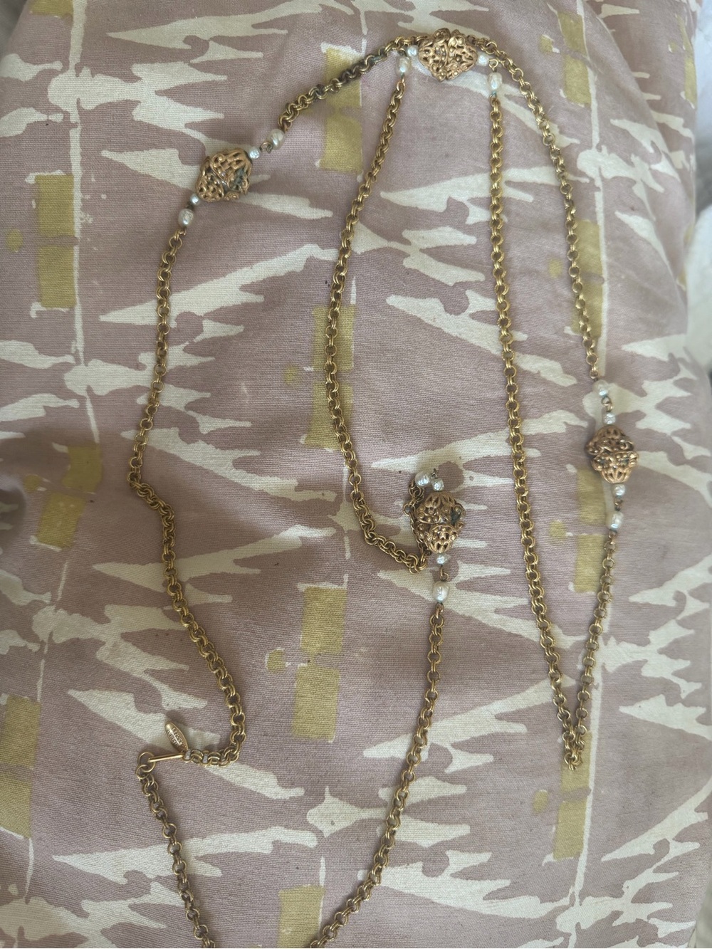 Miriam Haskell Longchain Necklace